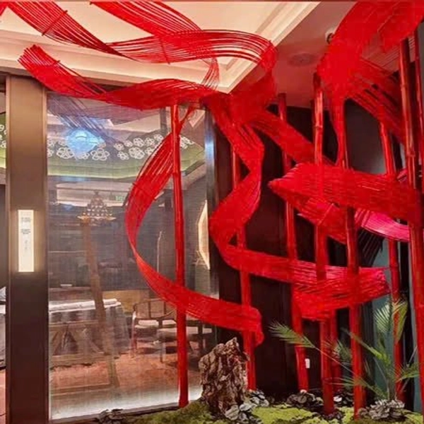 Phên tre, mành tre uốn dẻo trang trí decor