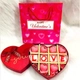 Hộp Socola 10 viên quà tặng Valentine ấm áp chữ Love