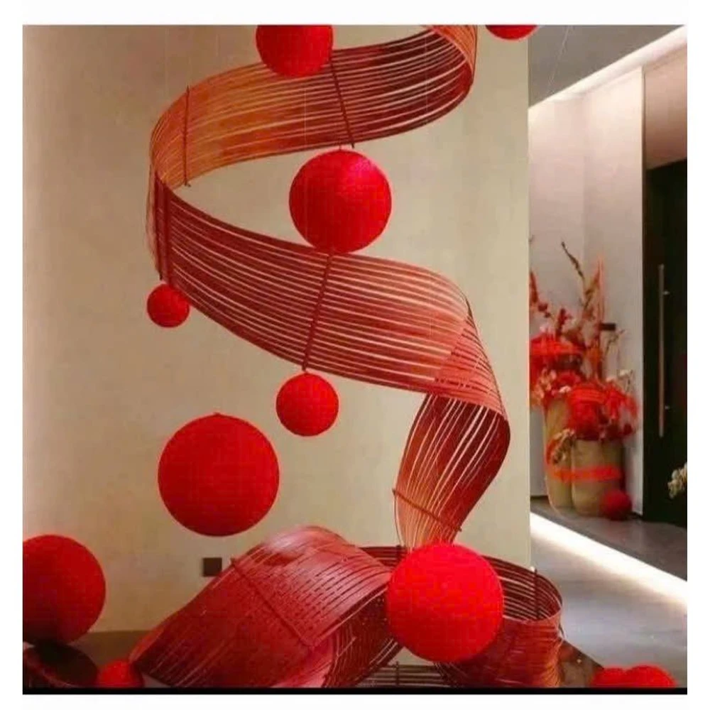 Phên tre, mành tre uốn dẻo trang trí decor