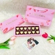 Hộp 12 viên socola trái tim vàng ngọt ngào quà tặng valentine ý nghĩa