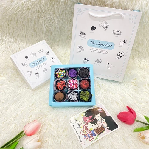 Hộp 9 viên socola Truffle ngọt ngào