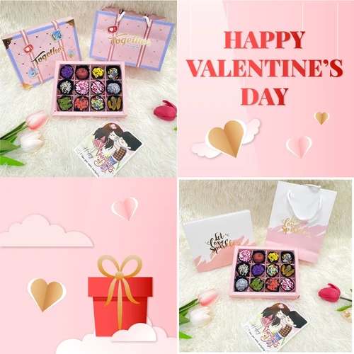 Hộp 12 viên socola Truffle ngọt ngào