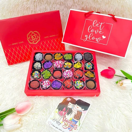 Hộp 24 viên socola Truffle ngọt ngào