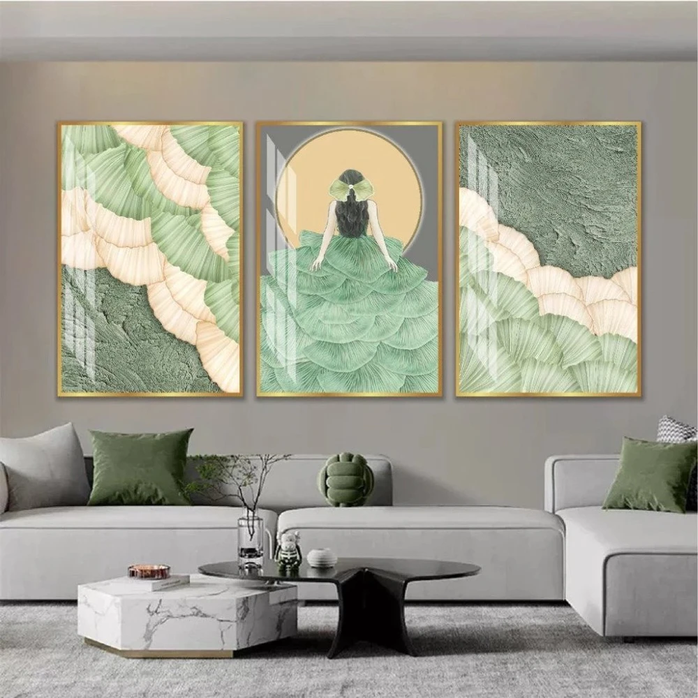 Tranh Treo Tường Cô Gái Nghệ Thuật 33