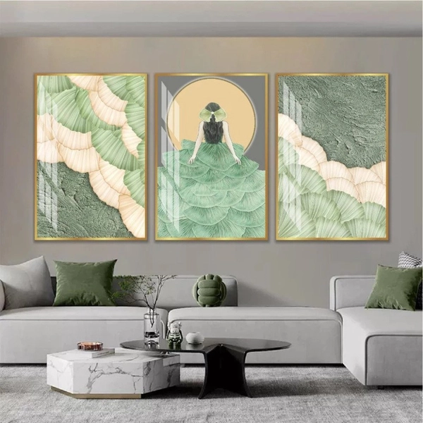 Tranh Treo Tường Cô Gái Nghệ Thuật 33