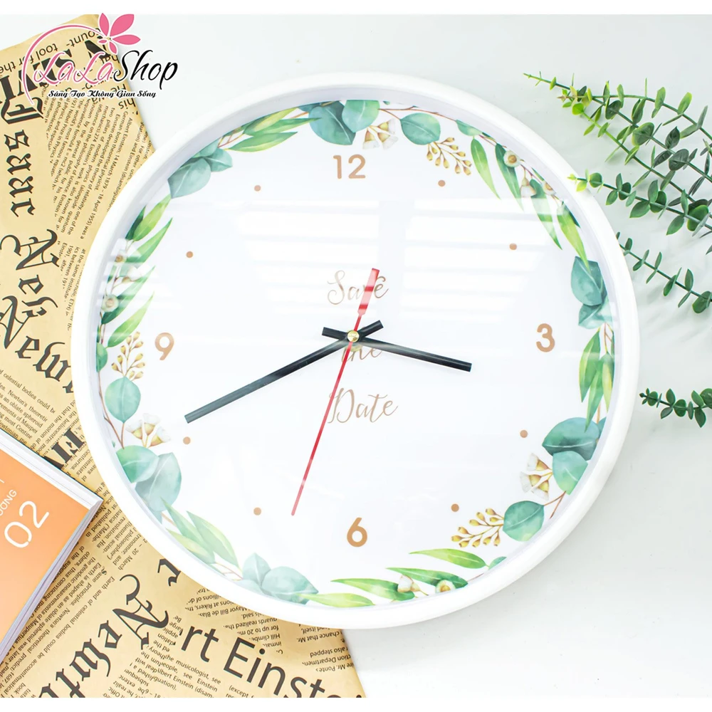 Đồng Hồ Kim Trôi Mica Treo Tường Decor Trang Trí Phòng Nhiều Mẫu Siêu Xinh