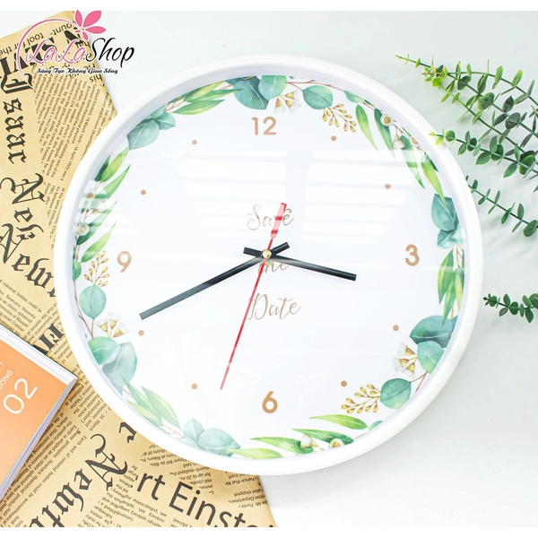 Đồng Hồ Kim Trôi Mica Treo Tường Decor Trang Trí Phòng Nhiều Mẫu Siêu Xinh