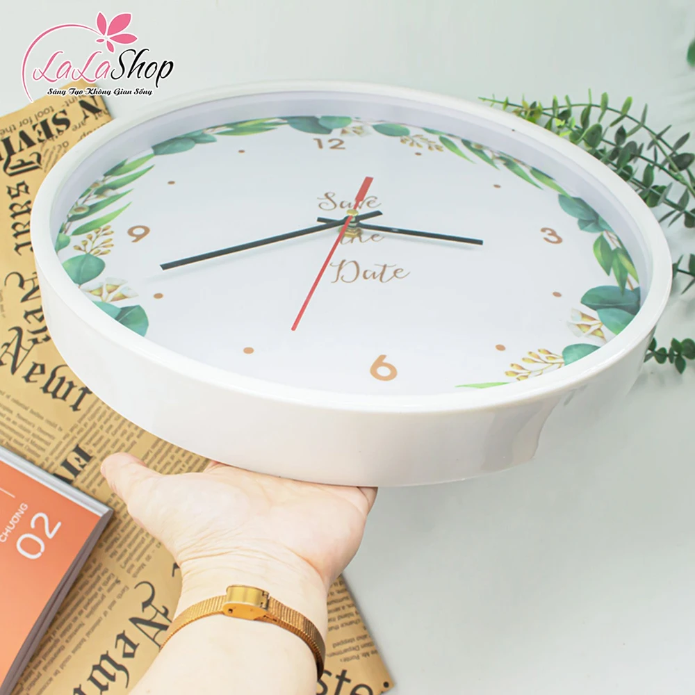 Đồng Hồ Kim Trôi Mica Treo Tường Decor Trang Trí Phòng Nhiều Mẫu Siêu Xinh