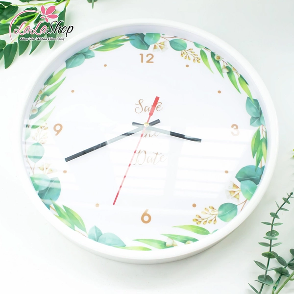 Đồng Hồ Kim Trôi Mica Treo Tường Decor Trang Trí Phòng Nhiều Mẫu Siêu Xinh