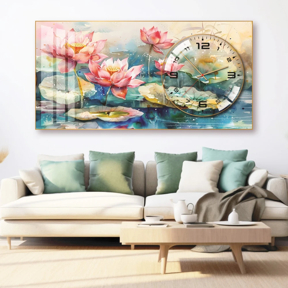 Tranh Đồng Hồ Nổi 3D Tráng Gương Nhiều Mẫu Độc Đáo Kết Hợp Decor Trang Trí Và Xem Giờ