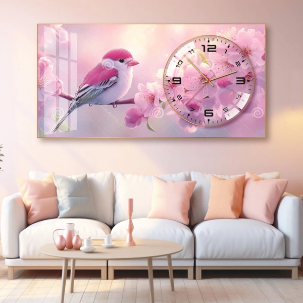 Tranh Đồng Hồ Nổi 3D Tráng Gương Nhiều Mẫu Độc Đáo Kết Hợp Decor Trang Trí Và Xem Giờ