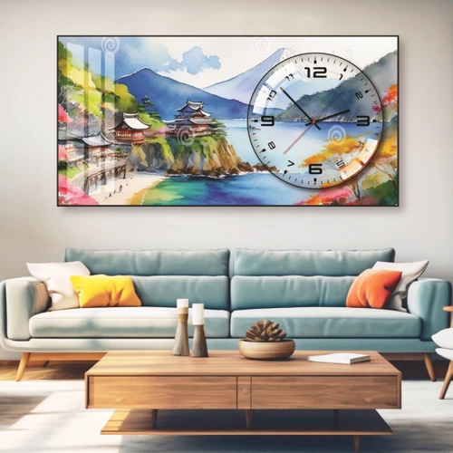 Tranh Đồng Hồ Nổi 3D Tráng Gương Nghệ Thuật Đa Dạng Nhiều Mẫu Trang Trí Nhà Cửa