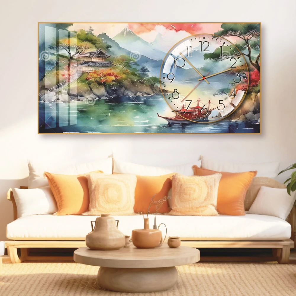 Tranh Đồng Hồ Nổi 3D Tráng Gương Nghệ Thuật Đa Dạng Nhiều Mẫu Trang Trí Nhà Cửa