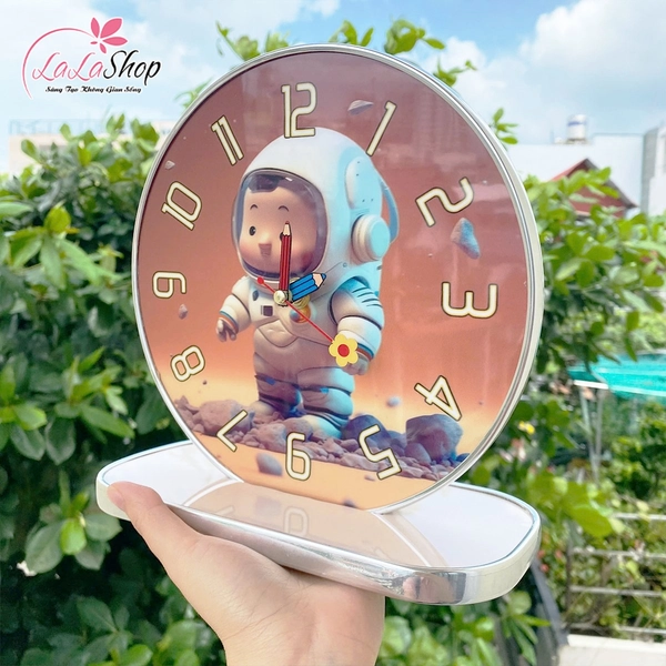 Tranh Đồng Hồ Để Bàn Tiểu Phi Hành Gia
