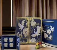 Hộp 4 Bánh Trung Thu Tân Dân Lợi Thiên Vũ Cát Tường