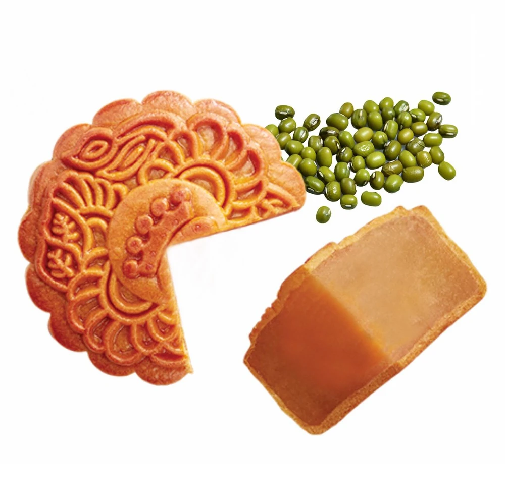 Bánh Trung Thu Kinh Đô Đậu Xanh 0 Trứng 150gr (60)