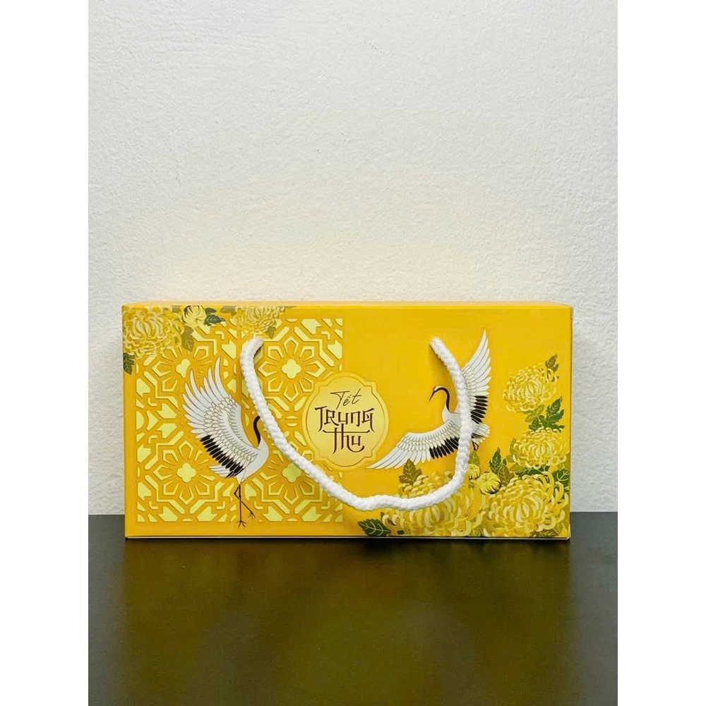 Hộp 2 Bánh Trung Thu Kim Hạc Vạn Phúc Tân Dân Lợi
