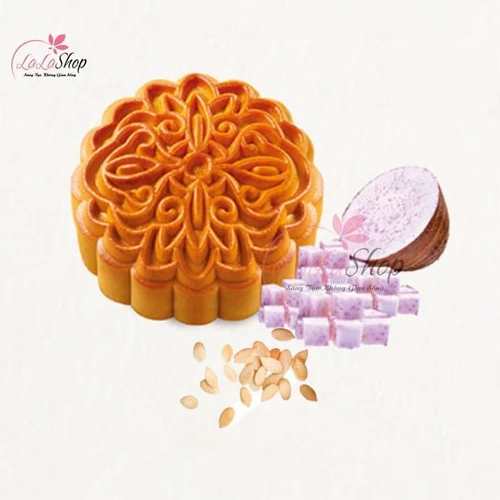 Bánh trung thu Kido Khoai Môn Hạt Dưa 1 trứng 150g (KM1)