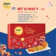 Hộp 4 Bánh Trung Thu Kido Mỹ Vị Như Ý Đỏ (CB1)