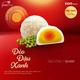 Bánh Trung Thu Thọ Phát Dẻo Đậu Xanh 1/2 Trứng 150g (DDX1)