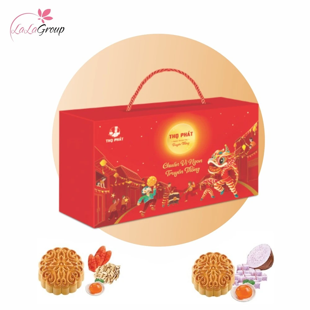 Hộp 2 Bánh Trung Thu Thọ Phát An Phúc