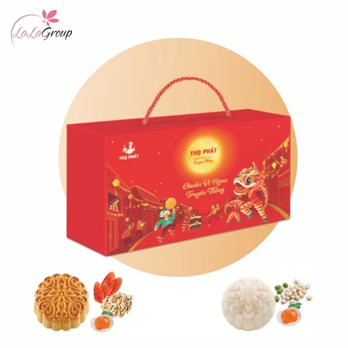 Hộp 2 Bánh Trung Thu Thọ Phát Tâm An