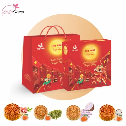Hộp 4 Bánh Trung Thu Thọ Phát Trường An