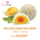 Bánh Trung Thu Kido Dẻo Đậu Xanh Sầu Riêng 1 trứng 180gr (DSR1)