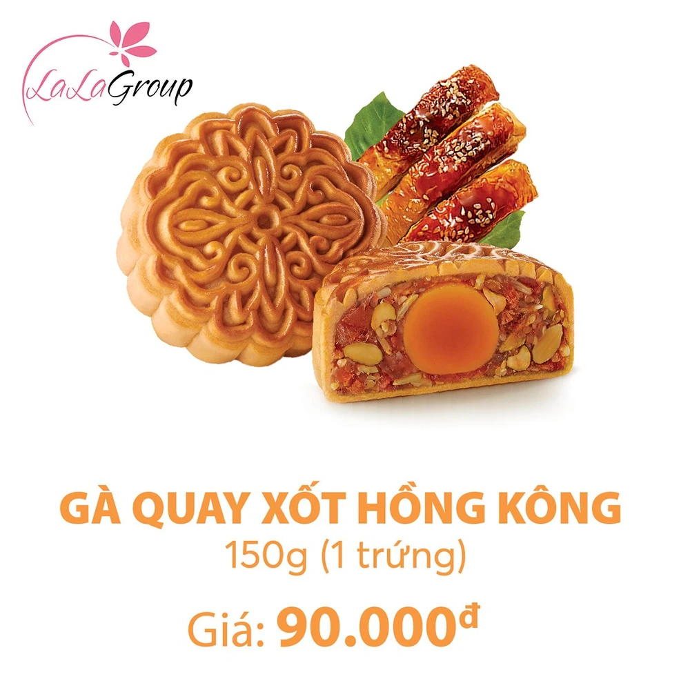 Bánh Trung Thu KIDO Gà Quay Xốt Hồng Kông 1 Trứng 150g (GQ1)