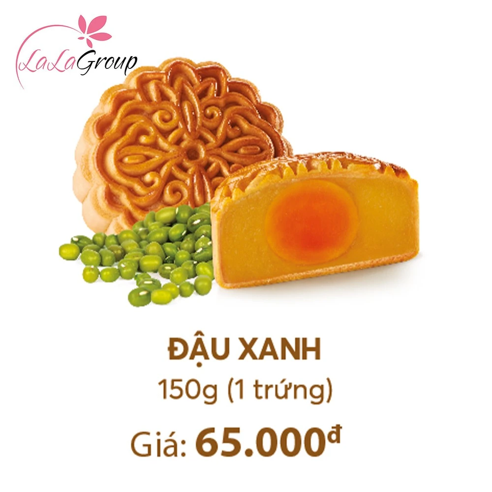 Bánh Trung Thu Thọ Phát Đậu Xanh 1 Trứng 150g (TX1)