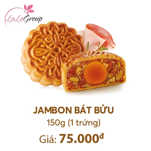 Bánh Trung Thu Thọ Phát Jambon Bát Bửu 1 Trứng 150g (TB1)