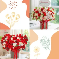 Lẵng hoa sáp thơm ngọt ngào