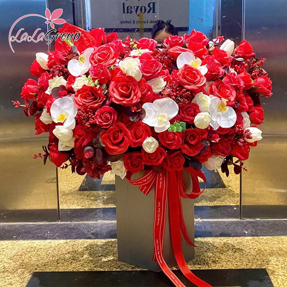 Lẵng hoa sáp thơm ngọt ngào