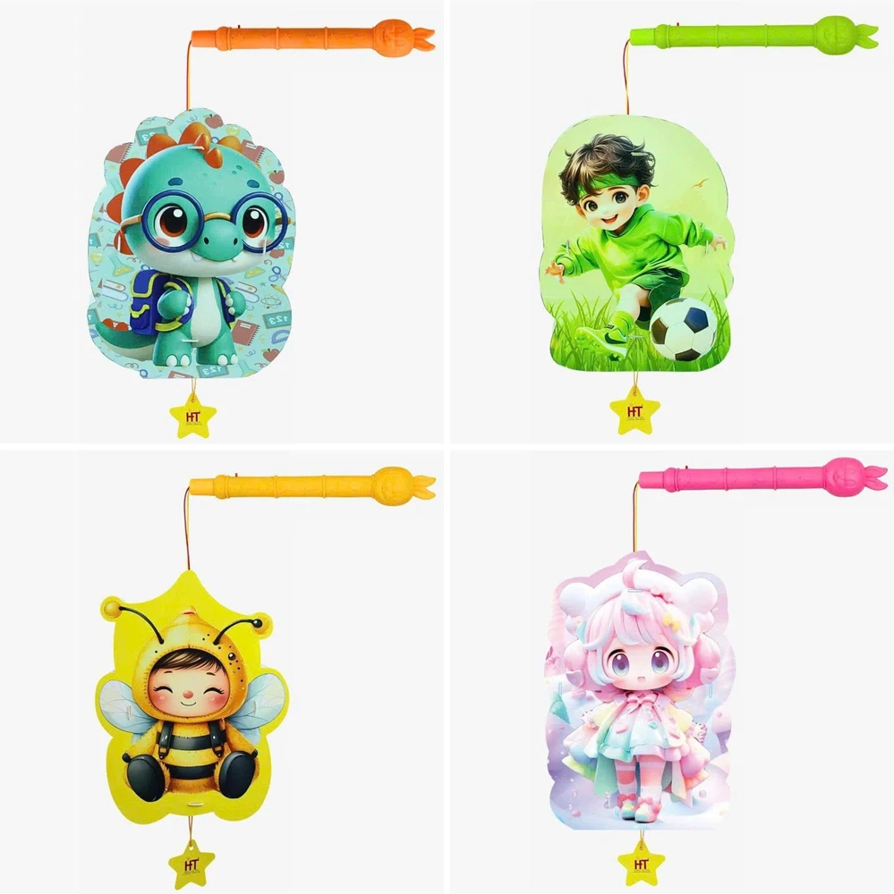 Lồng đèn trung thu kèm nhạc vui nhộn, nhiều mẫu đáng yêu cho bé