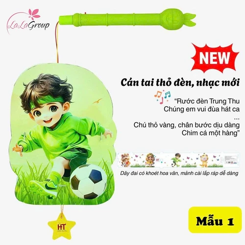 Lồng đèn trung thu kèm nhạc vui nhộn, nhiều mẫu đáng yêu cho bé