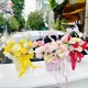 Giỏ hoa hồng sáp thơm mix nhiều loại hoa rực rỡ sắc màu