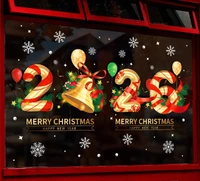 Decal tĩnh điện 2 mặt trang trí noel chuông giáng sinh 2026