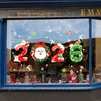 Decal Trang Trí Noel Ông Già Noel Vui Nhộn 2026