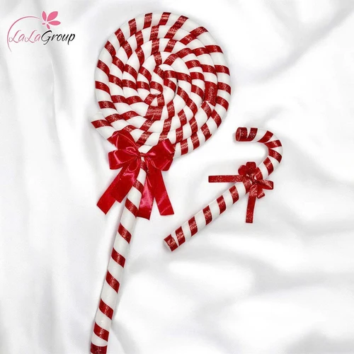 Phụ Kiện Noel Kẹo Cây Và Kẹo Tròn Decor Giáng Sinh