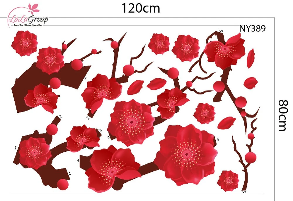 Decal Trang Trí Tết 2026 Thần Tài Cưỡi Ngựa Rước Lộc Đầu Năm