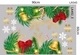 Combo Decal Trang Trí Noel Merry Christmas And Happy New Year 2027 và quả cầu may mắn