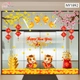 Combo Decal Trang Trí Tết Happy New Year Bính Ngọ 2026
