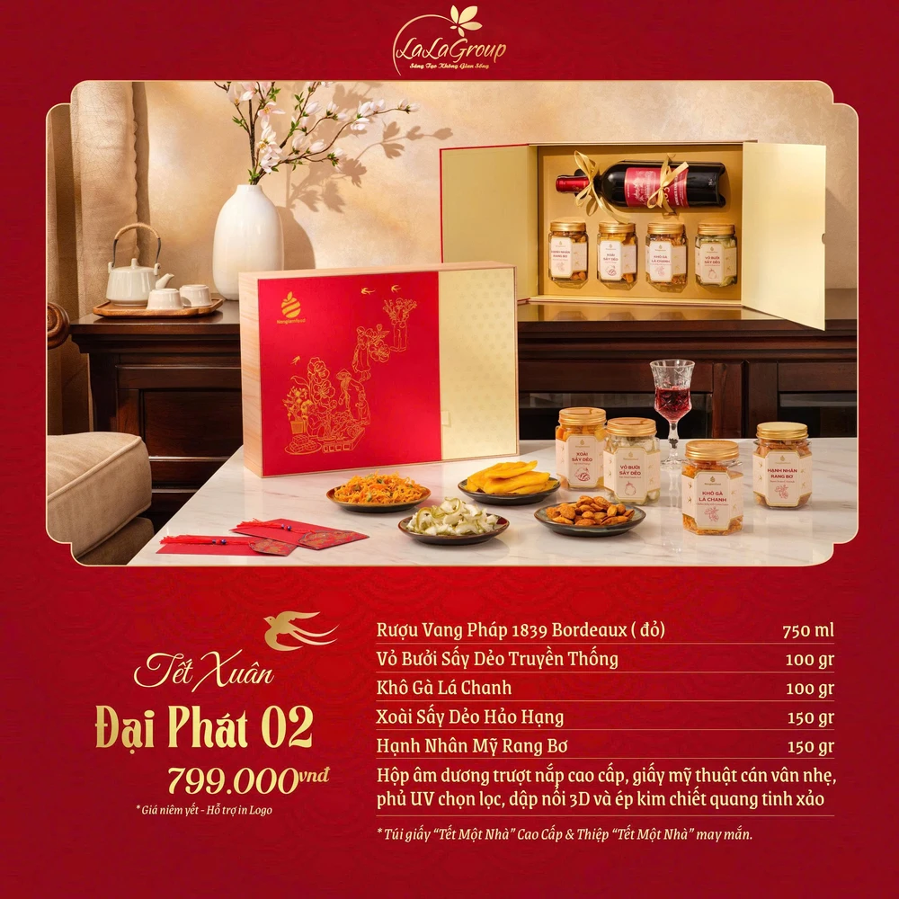 Hộp Quà Tết Xuân Đại Phát 02 (NL)