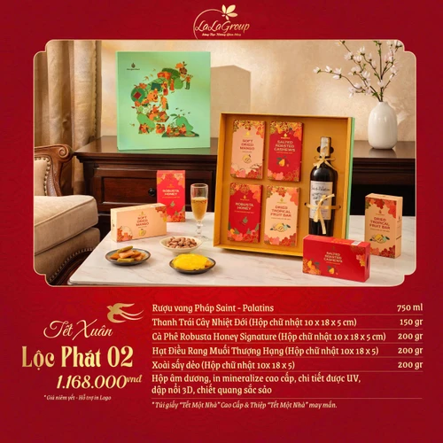 Hộp Quà Tết Xuân Lộc Phát 02 (NL)