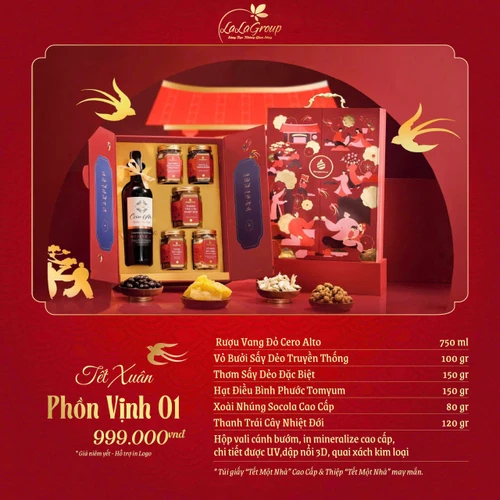 Hộp Quà Tết Xuân Phồn Vinh 01 (NL)