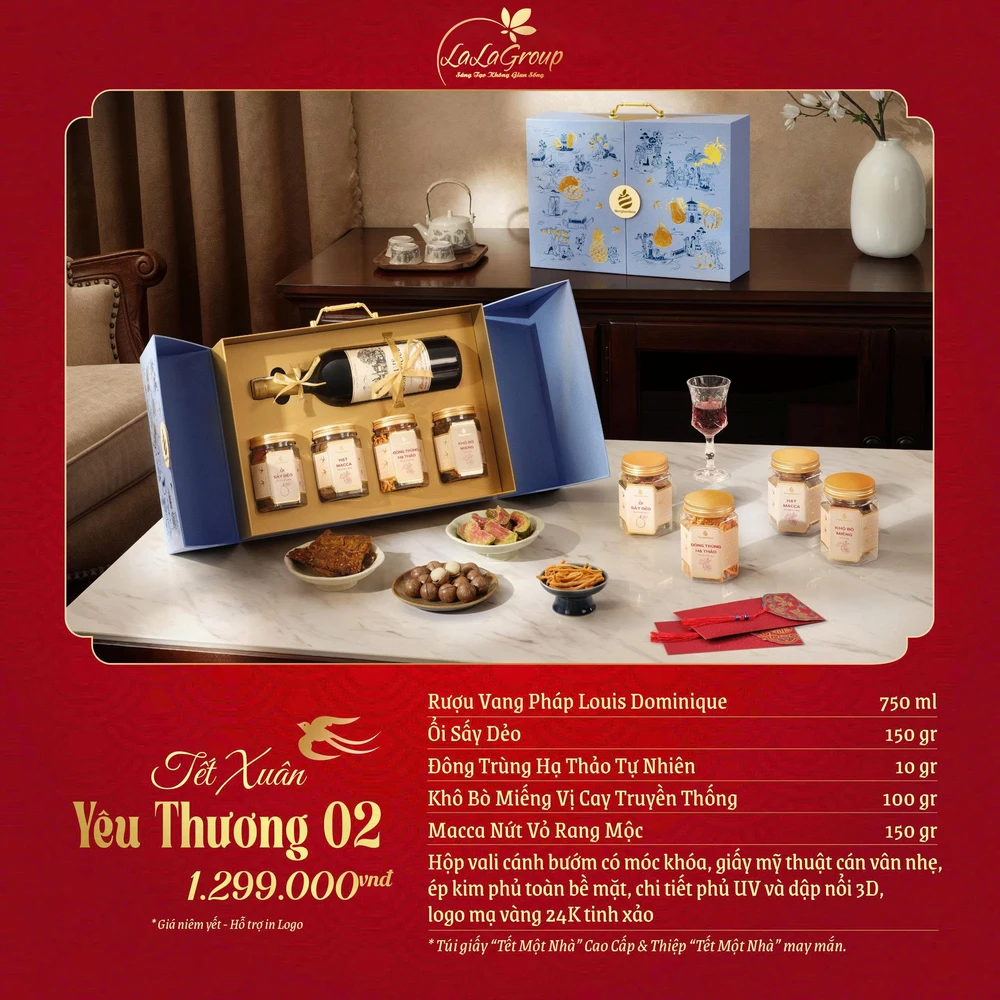 Hộp Quà Tết Xuân Yêu Thương 02 (NL)