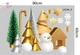 Combo Decal Trang Trí Noel Ông Già Noel Cưỡi Tuần Lộc Mừng Giáng Sinh 2027