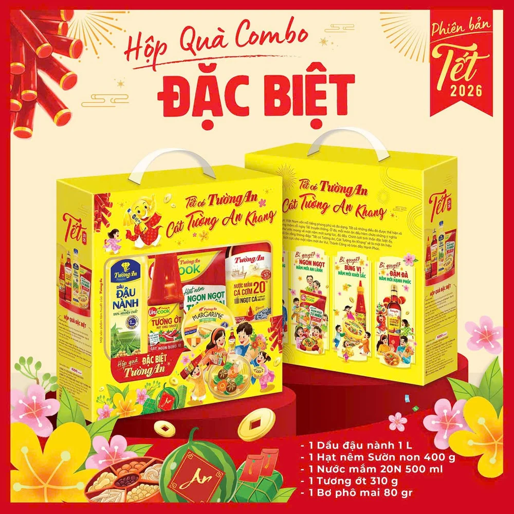 Hộp quà tết Tường An combo đặc biệt