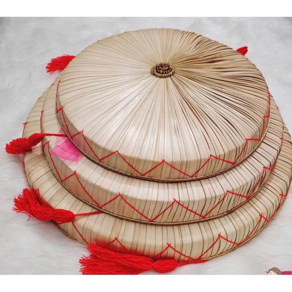 Nón Quai Thao Phụ Kiện Trang Trí Decor Tết Loại Đẹp, Đầy Đủ Kích Thước