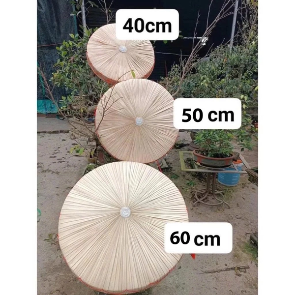 Nón Quai Thao Phụ Kiện Trang Trí Decor Tết Loại Đẹp, Đầy Đủ Kích Thước